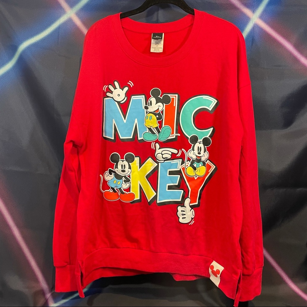 Disney Store Mickey Mouse Sweatshirt Size XL